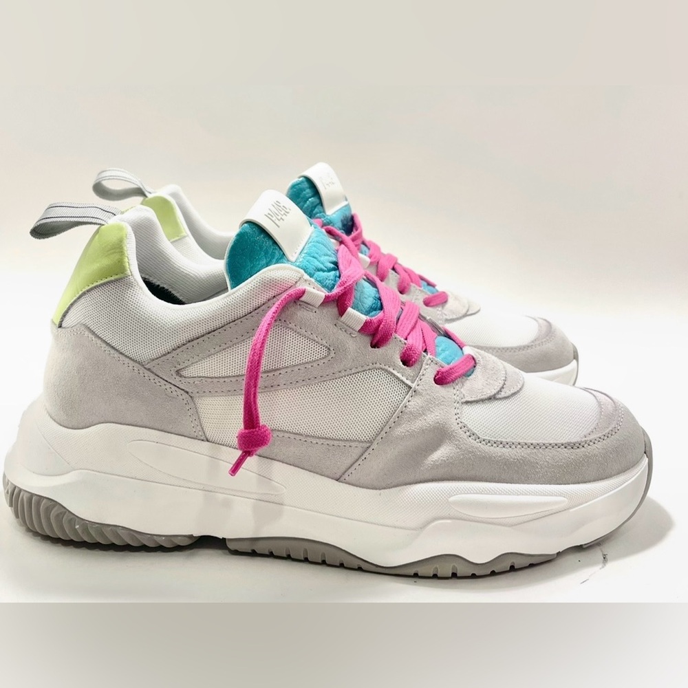 NWOT P448 Women's Luke Sneakers‎ Shabby Nib Size 43 EU (12.5-13 US)